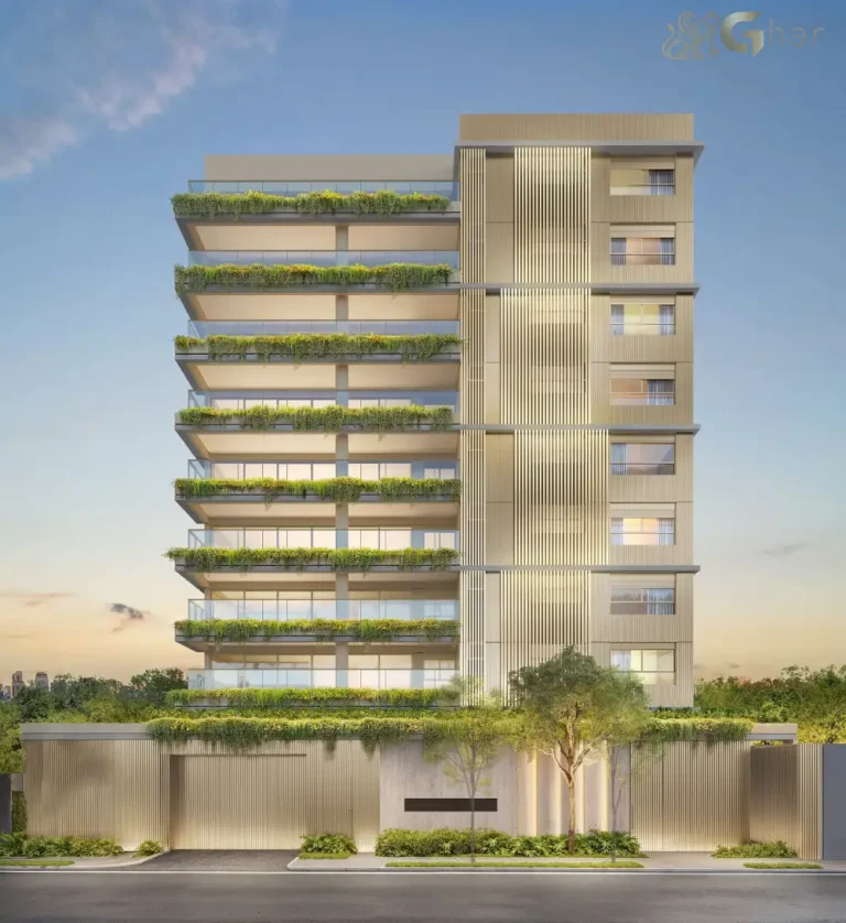 Fachada da Torre 1 do Portrait Parque do Ibirapuera