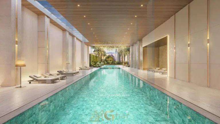 Piscina coberta do Portrait Parque do Ibirapuera