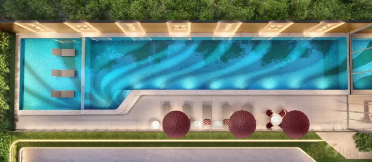 Piscina descoberta do Quattri Cyrela Vila Mariana