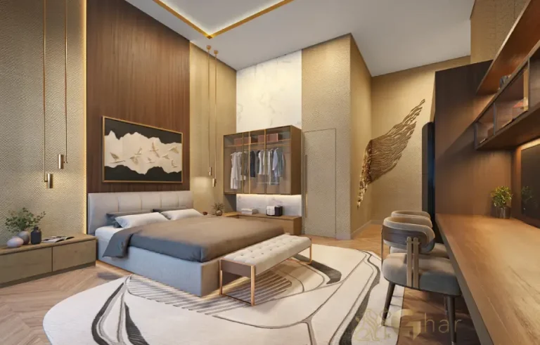 Studio decorado de 39m² do Secret Garden Studios