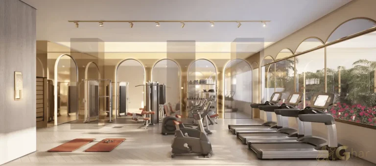 Academia fitness moderna do condomínio Secret Garden Vila Mariana