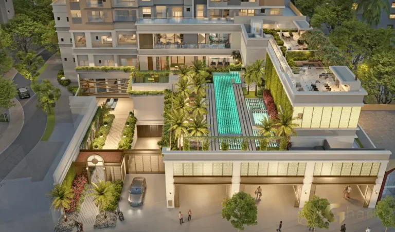 Área de lazer com praça elevada do Secret Garden Vila Mariana