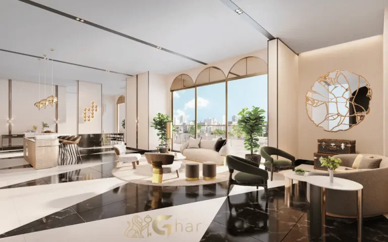 Salão de festas decorado do condomínio Secret Garden Vila Mariana