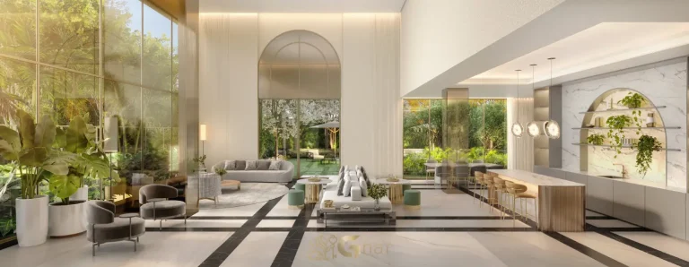 Salão de festas do condomínio The Garden Klabin