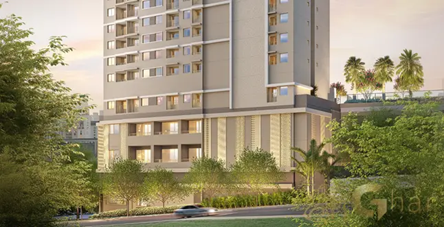 Portaria do The Palace Apartments na Vila Mariana