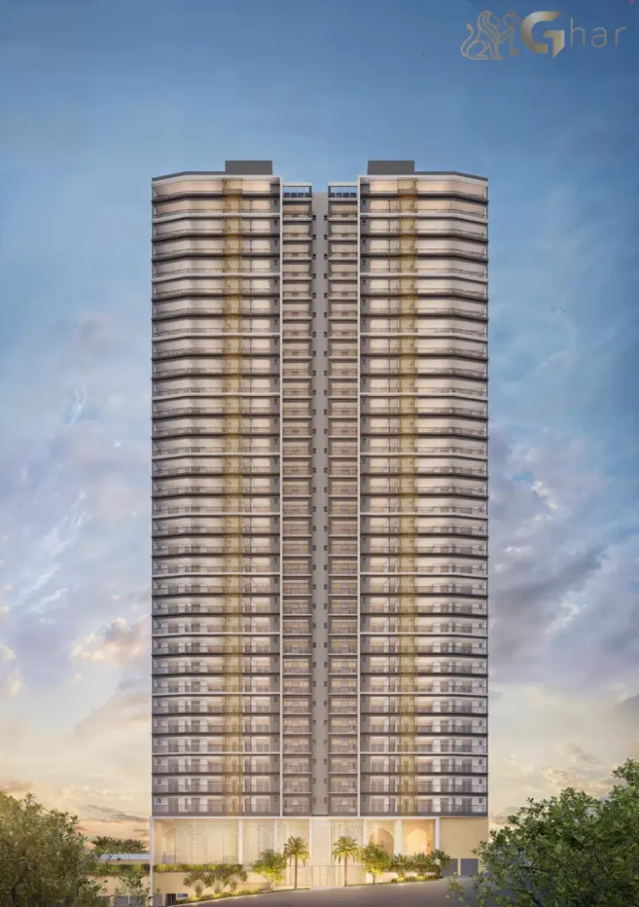 Fachada do condomínio The Palace Oasis Vila Mariana