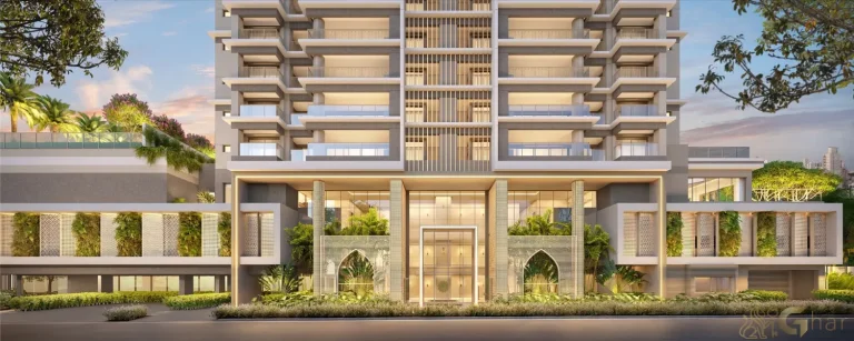 Portaria da fachada do The Palace Royal Vila Mariana condomínio de luxo