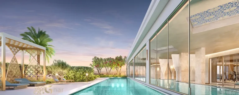 Piscina descoberta do The Palace Royal Vila Mariana condomínio de luxo