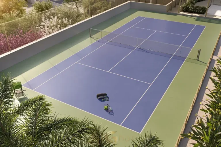 Quadra de tênis do The Palace Royal Vila Mariana