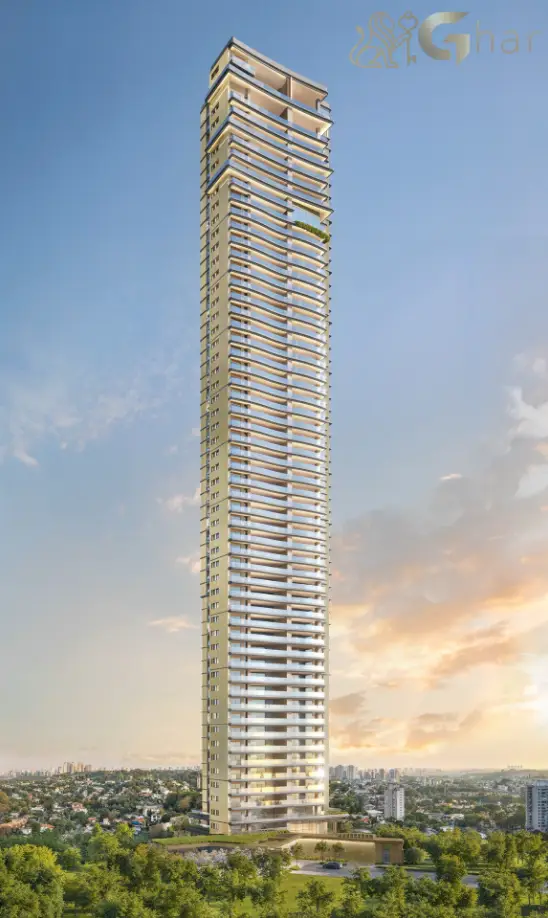 Fachada frontal do Vista Cyrela Furnished by ArmaniCasa Torre Milano