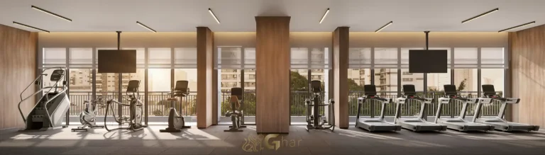 Academia fitness completa do Alameda Tatuapé Condomínio Clube Residences no Tatuapé