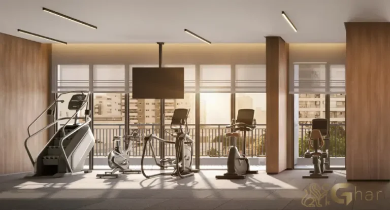 Espaço fitness do Alameda Tatuapé Condomínio Clube Residences em São Paulo