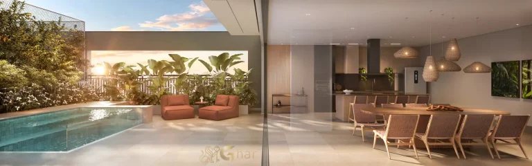 Private Pool House do Alameda Tatuapé Condomínio Clube Residences