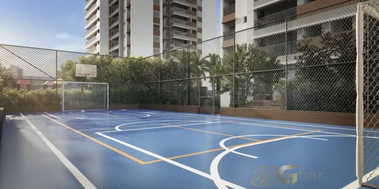 Quadra recreativa do Alameda Tatuapé Condomínio Clube Residences