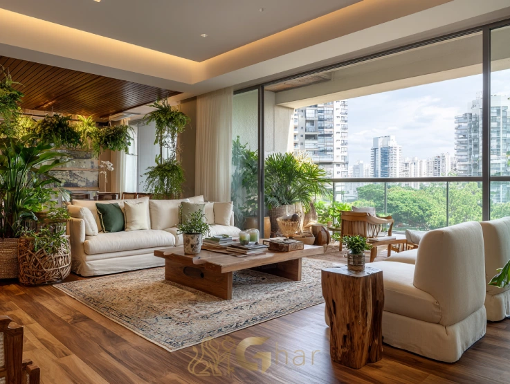 Apartamento com varanda e sala integrada no Alto da Boa Vista em São Paulo