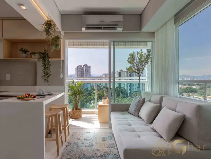 Studio moderno à venda no Alto da Boa Vista em São Paulo