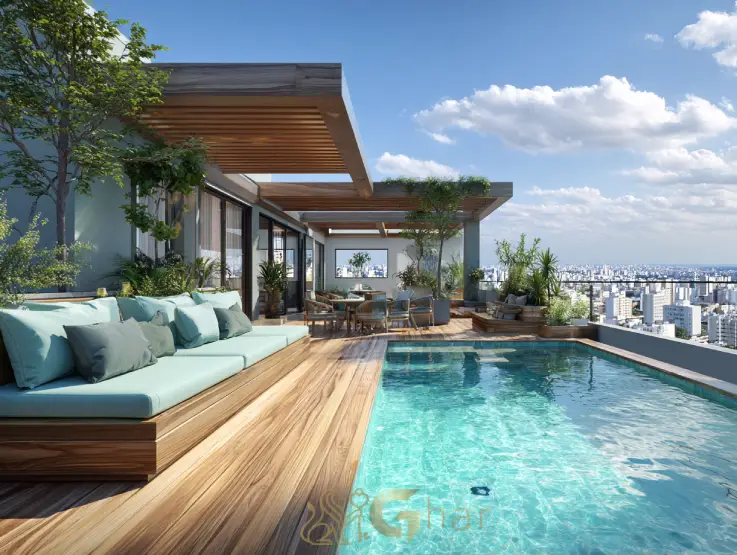 Cobertura à venda no Belém em São Paulo com piscina privativa e vista panorâmica