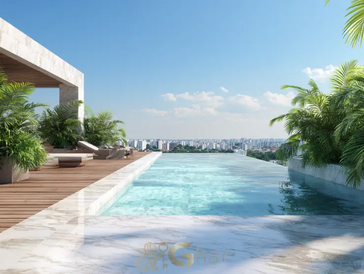 Cobertura duplex com piscina — apartamentos à venda no Pacaembu