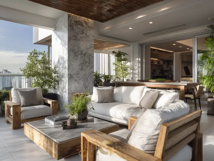 Cobertura residencial na Zona Leste com área externa em São Paulo