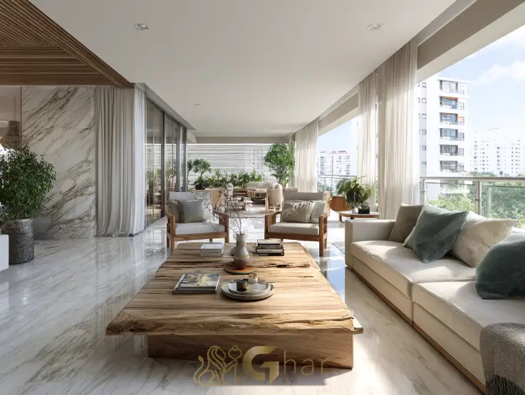 Apartamento na Vila Guilhermina com sala integrada e varanda