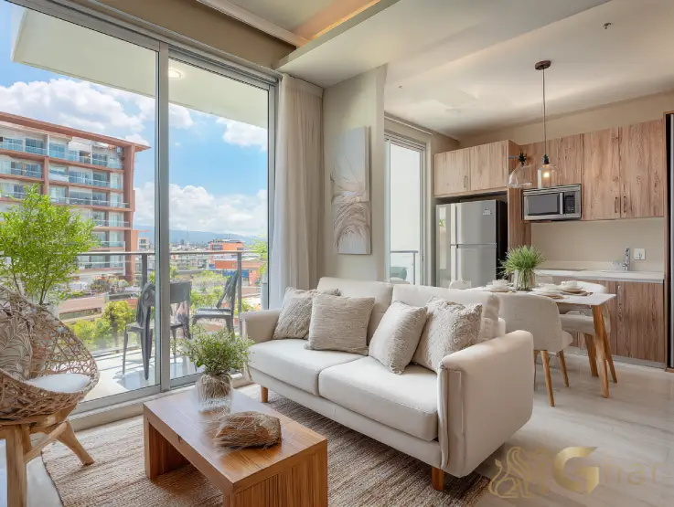 Studios na Vila Guilhermina com planta funcional