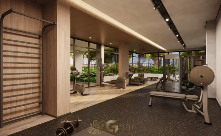 Academia fitness do Ateliê 365 no Brooklin equipada para treinos completos