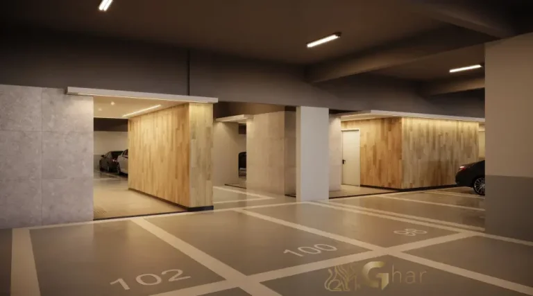 Garagem do Ateliê 365 no Brooklin com vagas amplas e acesso seguro