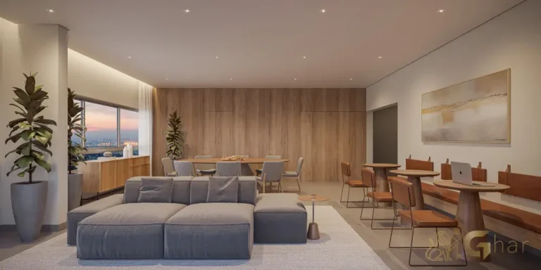 Coworking do condomínio Auge Resort Tatuapé Home Spaces By Diálogo