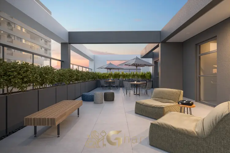 Espaço open work do condomínio Auge Resort Tatuapé Home Spaces By Diálogo