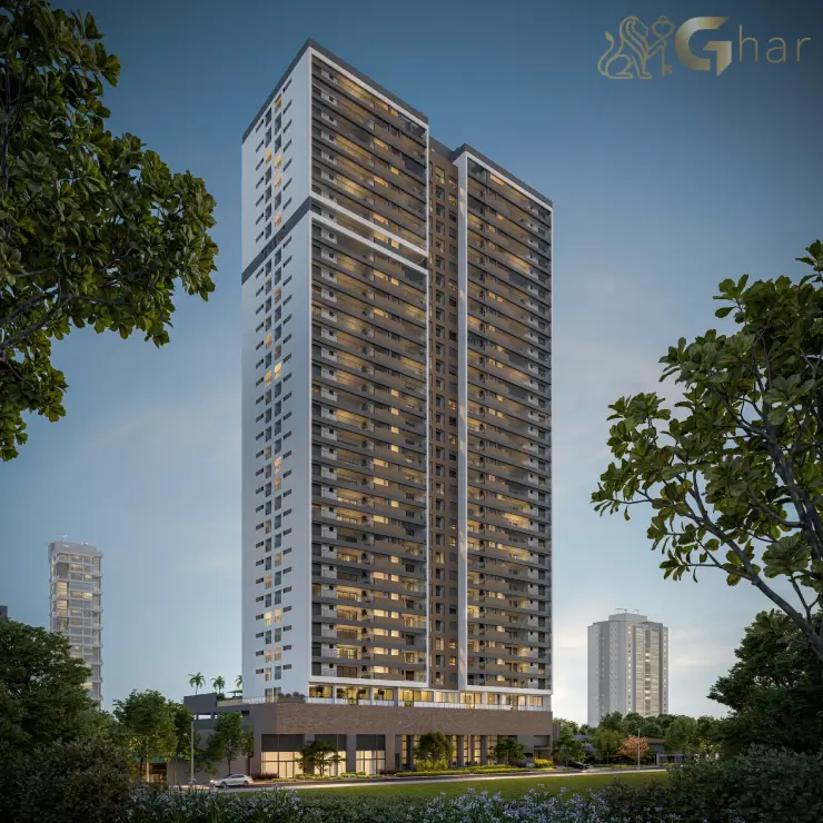 Fachada do condomínio Auge Resort Tatuapé Residences by Diálogo