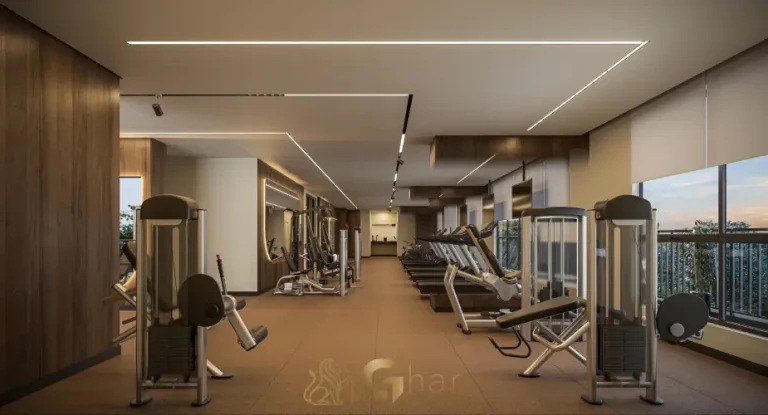 Academia fitness do Bosque Diálogo Jd. Prudência equipada para treino completo em São Paulo