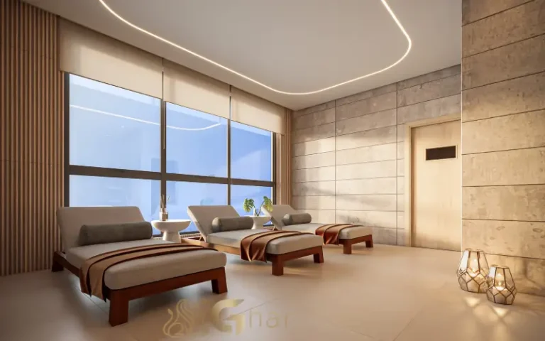 Sauna do Bosque Diálogo Jd. Prudência para relaxamento e bem-estar no Jardim Prudência SP