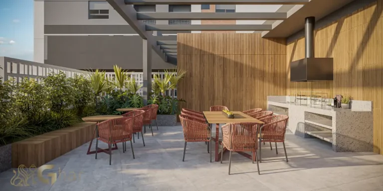 Churrasqueira do Bosque Santa Cruz by Diálogo Residences no Alto do Ipiranga