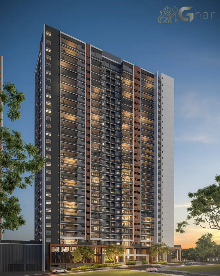 Fachada do Bosque Santa Cruz by Diálogo Residences no Alto do Ipiranga