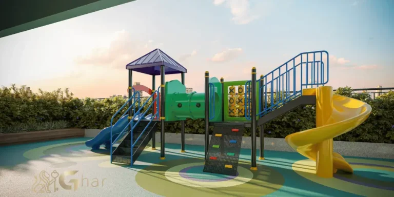 Playground infantil no condomínio BoulevarDiálogo Butantã