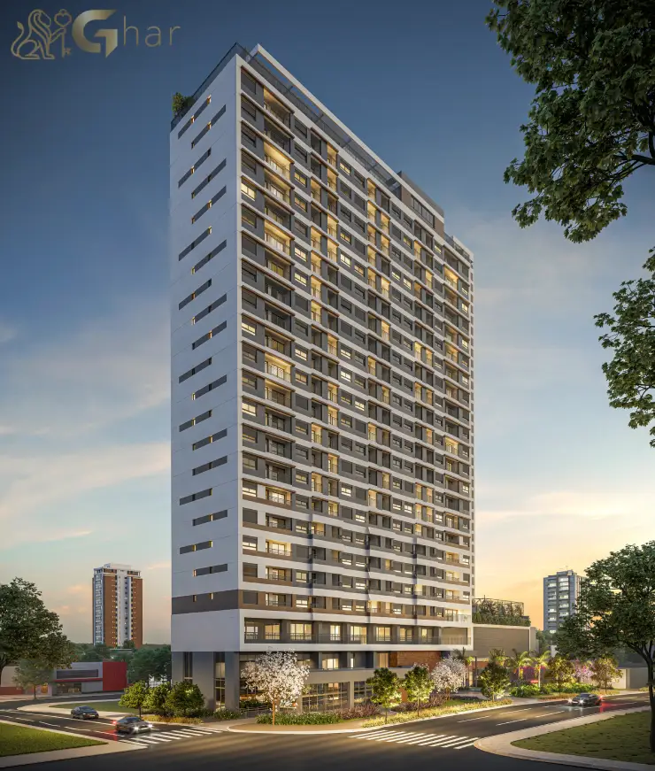 Fachada do condomínio BoulevarDiálogo Butantã Smart no Butantã