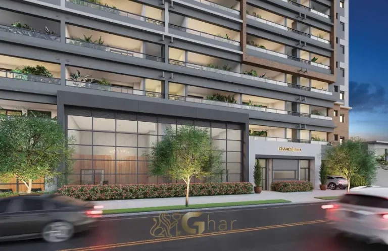 Entrada principal e portaria do Chanés Street em Moema São Paulo