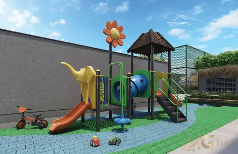 Playground do condomínio Chanés Street em Moema São Paulo