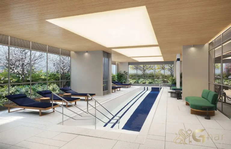 Piscina coberta do Dot. 230 by Triptyque em Pinheiros