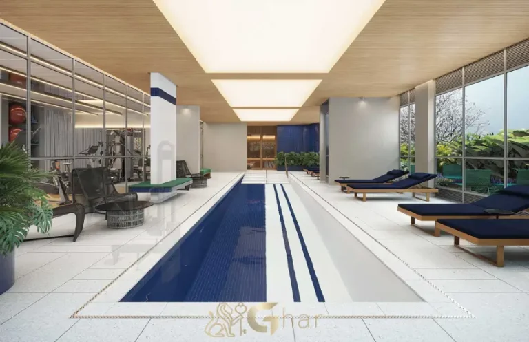 Piscina com raia do Dot. 230 by Triptyque em Pinheiros