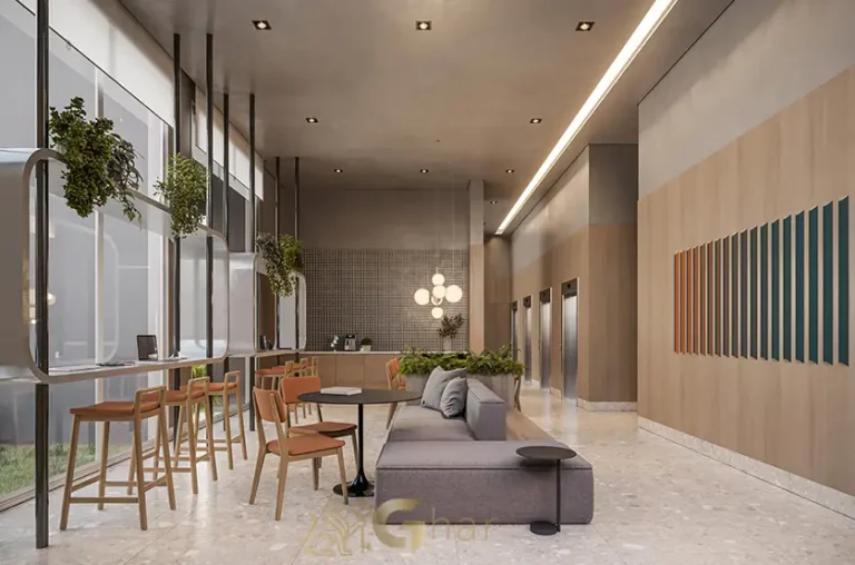 Coliving do condomínio Grand Club Home Spaces Alto da Boa Vista em São Paulo
