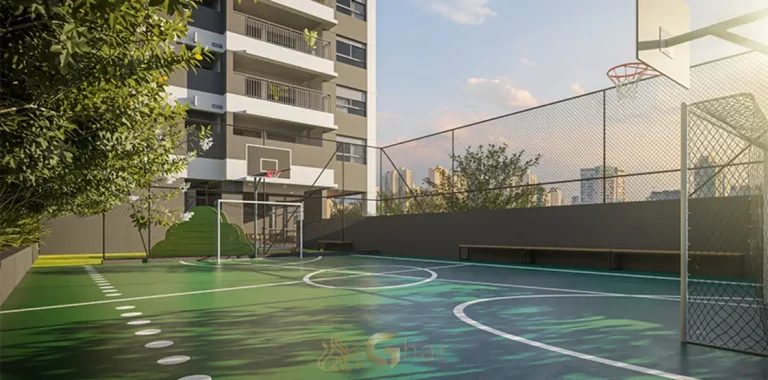 Quadra recreativa do condomínio Grand High Residences Alto da Boa Vista