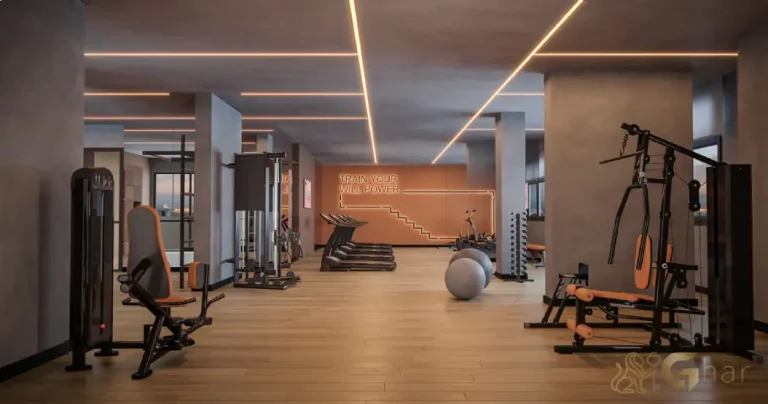 Academia fitness do High Line Tatuapé equipada para treinos completos