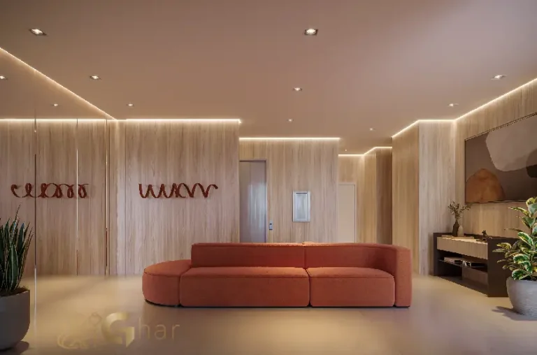 Hall social do Inspire Diálogo Home Resort em Pirituba com design moderno