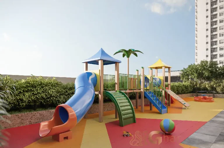 Playground infantil do Inspire Diálogo Home Resort em Pirituba com espaço seguro
