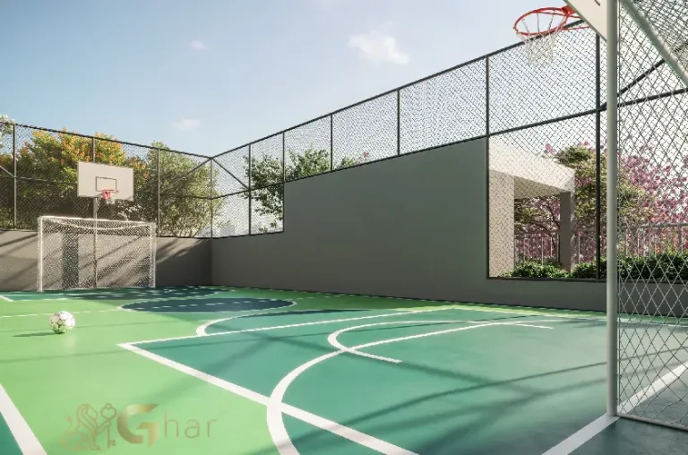 Quadra recreativa no Inspire Diálogo Home Resort em Pirituba para lazer e esportes