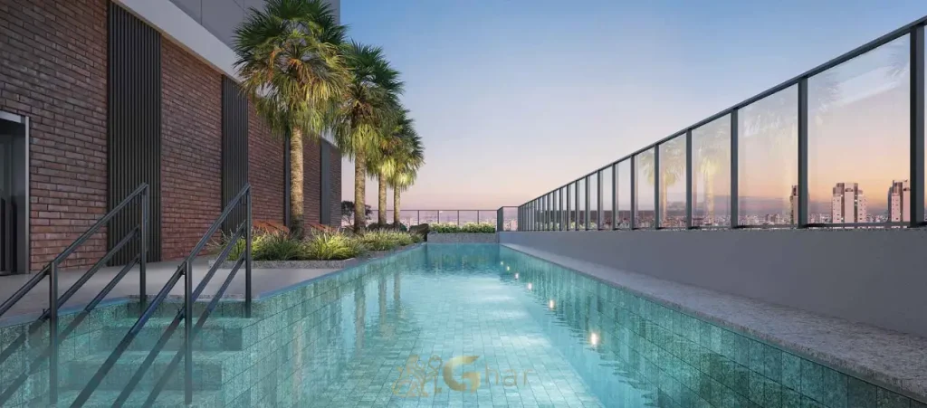 Piscina adulto do Jota by Lindenberg Vila Mariana com design sofisticado