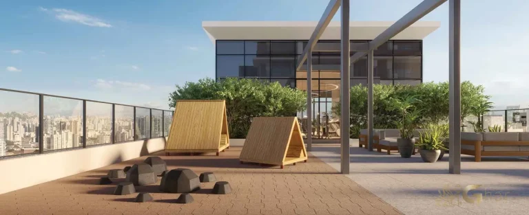 Playground do Jota by Lindenberg Vila Mariana com área segura para crianças