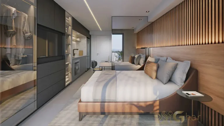 Apartamento decorado studio no Jota Studios Vila Mariana com layout moderno