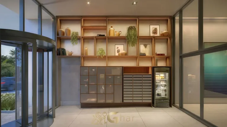 Espaço delivery do Jota Studios Vila Mariana com área para encomendas